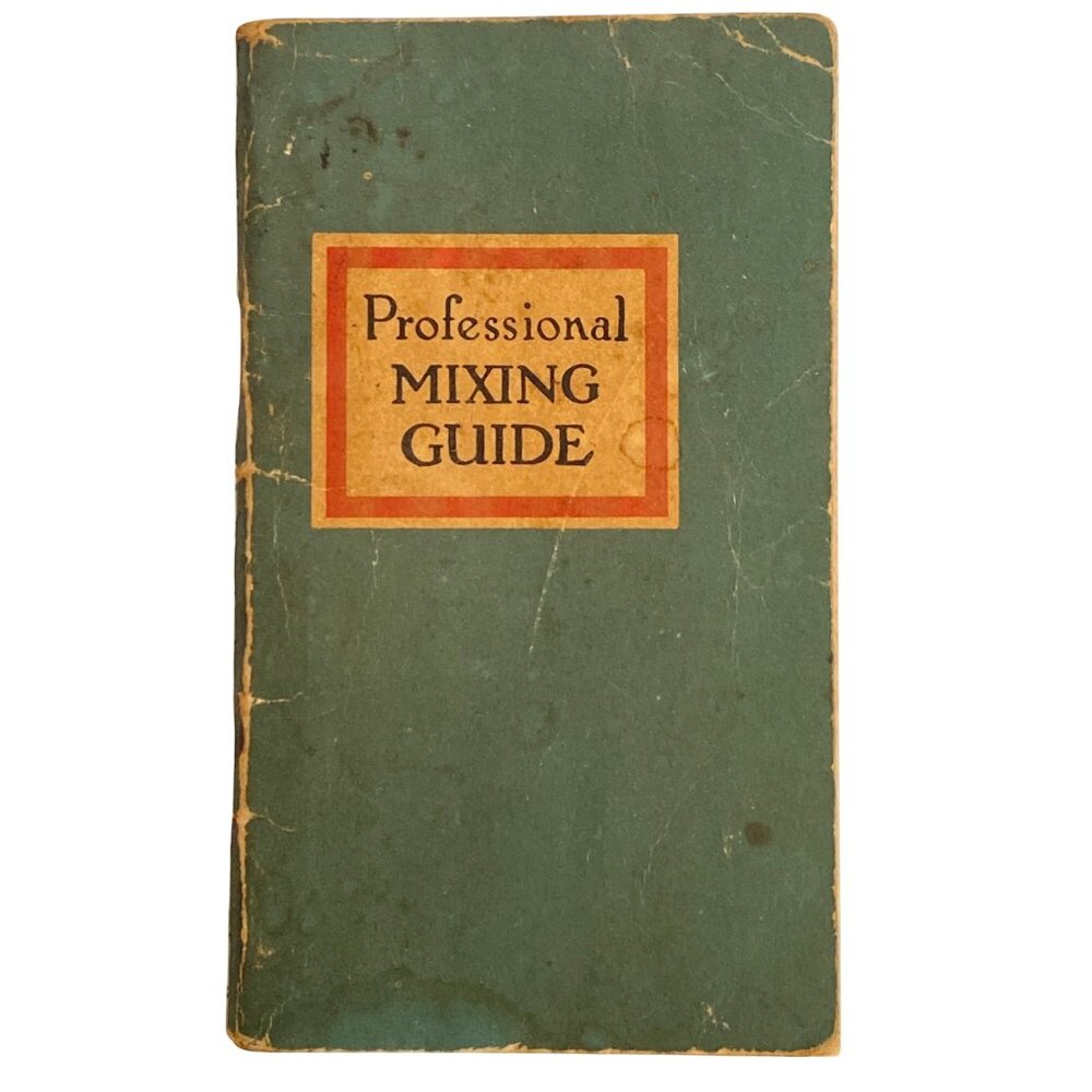 1961 Angostura Wuppermann Professional Mixing Guide For Cocktails Mixed Drinks